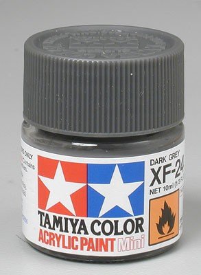 Tamiya XF24 Dark Grey (81724) Acrylic paint 10ml – zdjęcie 2