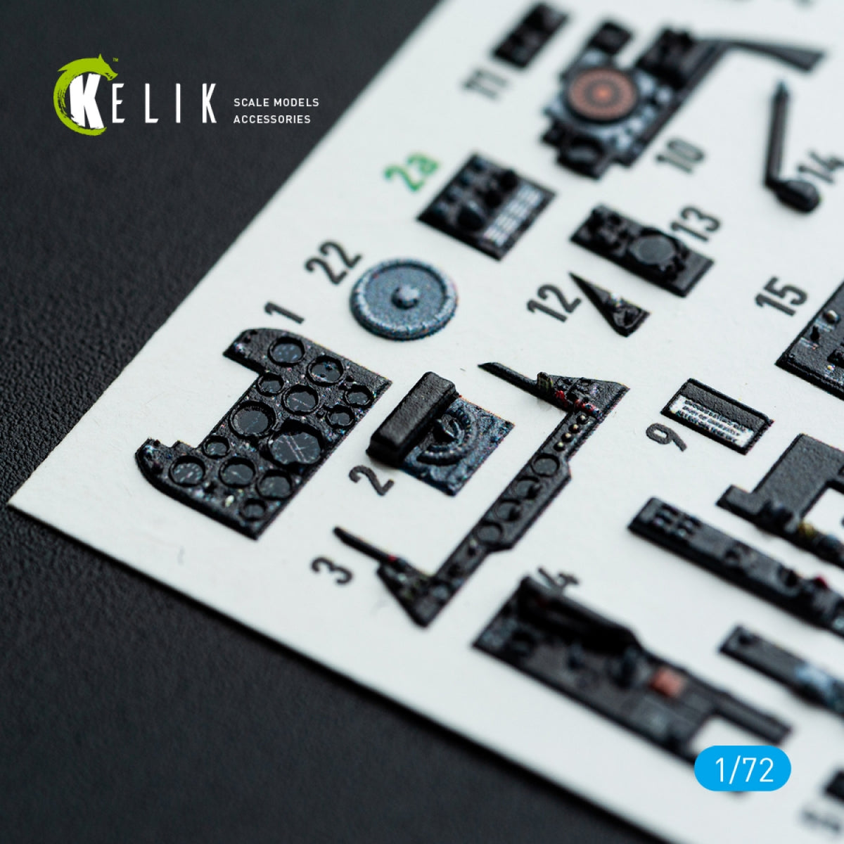 Kelik K72212 Gannet AS1/AS4 - interior 3D decals for Revell kit 1/72