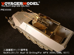 Voyager Model PE35088 Sd.Kfz. 251/21 Ausf. D &amp;quot;Drilling&amp;quot; Update Set 1/35 – zdjęcie 3