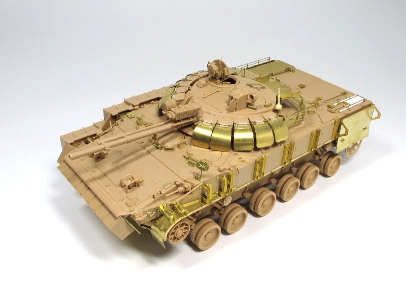 E.T. Model E35-040 Russian BMP-3 IFV w/ Add-On Armor (Basic part) (For TRUMPETER 00365) 1/35 – zdjęcie 7