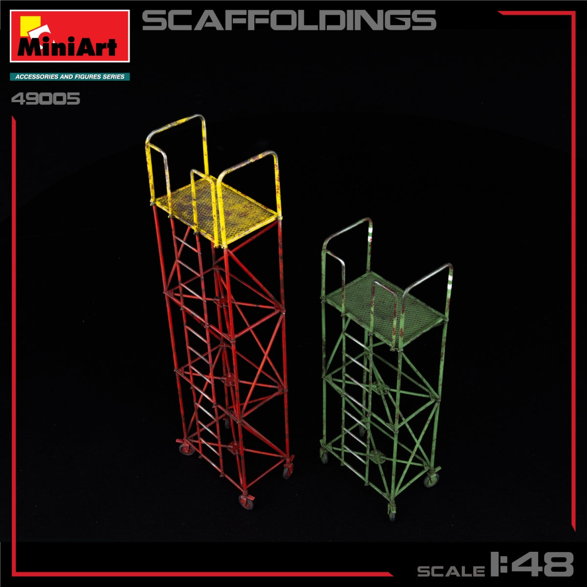 MiniArt 49005 SCAFFOLDINGS 1/48 – Bild 4