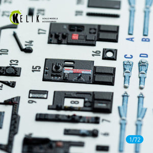 Kelik K72212 Gannet AS1/AS4 - interior 3D decals for Revell kit 1/72