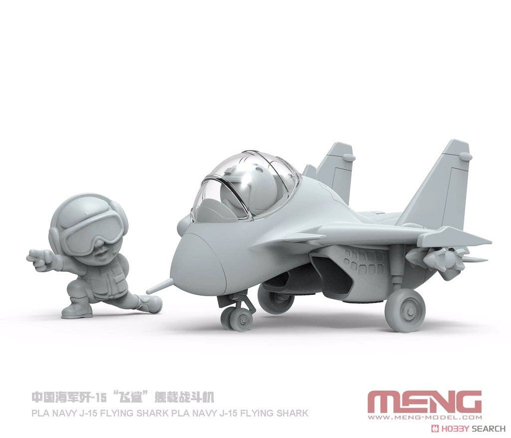 Meng Model mPLANE-008 Carrier-Based Fighter Pla Navy J-15 Flying Shark – zdjęcie 4