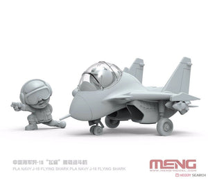 Meng Model mPLANE-008 Carrier-Based Fighter Pla Navy J-15 Flying Shark – zdjęcie 4