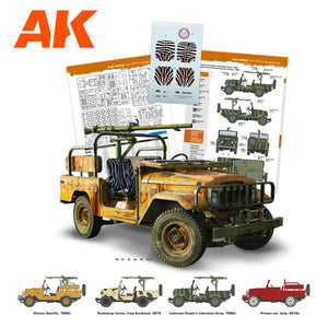 AK Interactive AK35003 FJ43 PICKUP WITH SPG-9 RECOILLESS GUN 1/35 – image 2