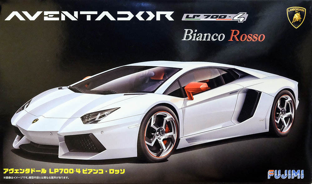 Fujimi 125640 Lamborghini Aventador Bianco 1/24