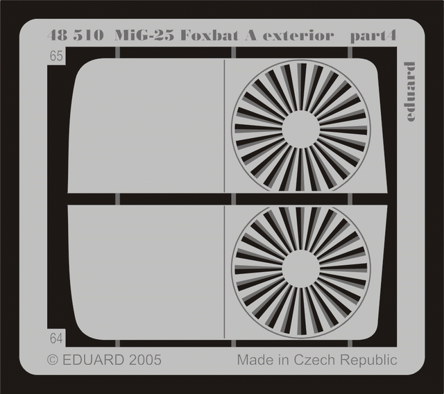 Eduard 48510 MiG-25 Foxbat A exterior 1/48 (REVELL) – Bild 4