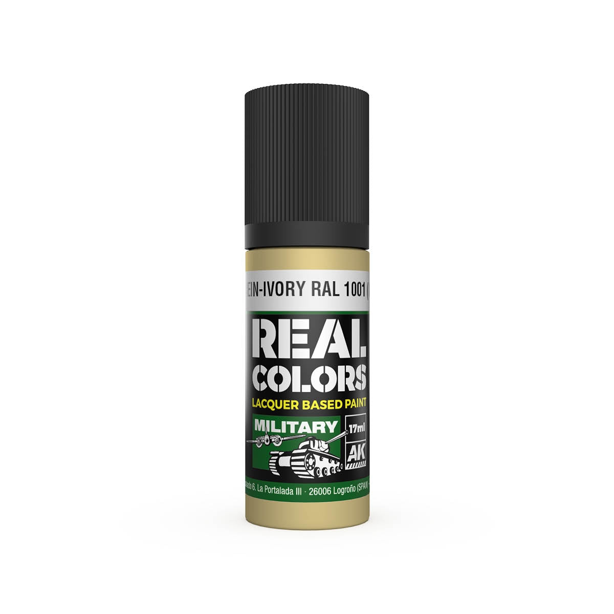 AK Interactive RC851 Elfenbein-Ivory RAL 1001 (Interior Color) 17 ml – image 2