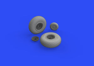 Eduard 6481020 B-17F wheels diamond tread EDUARD 1/48 – image 5