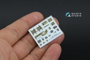 Quinta Studio QD48468 A6M2 Zero (Mitsubishi Prod.) 3D-Printed coloured Interior on decal paper (Academy) 1/48 – zdjęcie 5