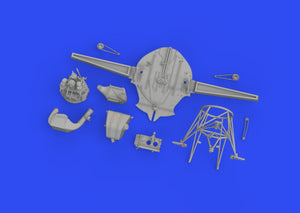 Eduard 648948 FM-1 wheel bay PRINT Eduard 1/48 – zdjęcie 6