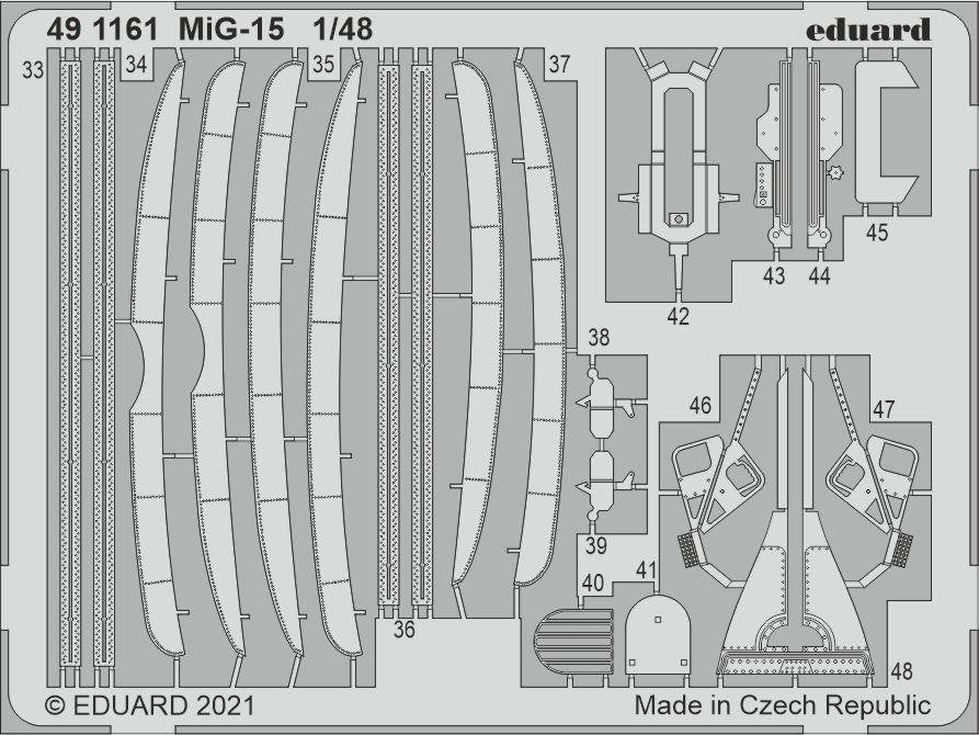 Eduard 491161 MiG-15 HOBBY 2000/ BRONCO 1/48 – zdjęcie 2