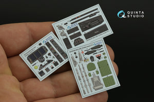 Quinta Studio QD48453 MiG-17F 3D-Printed colored Interior on decal paper (AMMO/Kinetic) 1/48 – image 3
