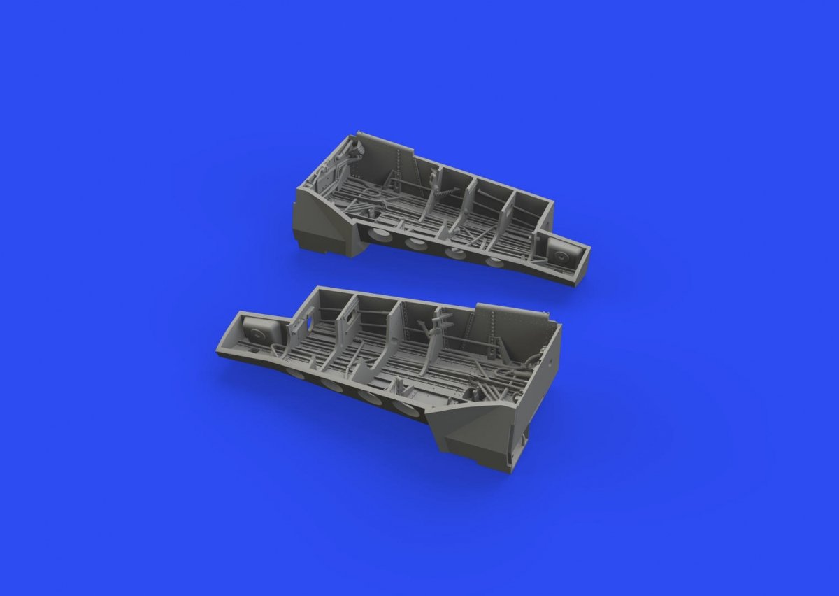 Eduard 648742 P-51D wheel bay PRINT EDUARD 1/48 – zdjęcie 3