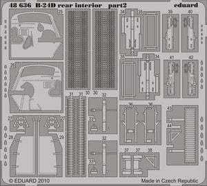 Eduard 48636 B-24D rear interior REVELL/MONOGRAM 1/48 – image 2