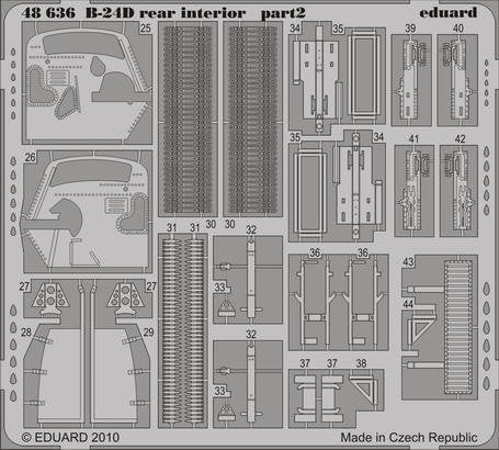 Eduard 48636 B-24D rear interior REVELL/MONOGRAM 1/48 – image 2