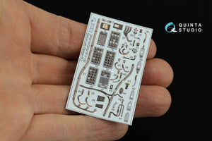 Quinta Studio QD32155 F-15C Early/F-15A/F-15J early 3D-Printed &amp;amp; coloured Interior on decal paper (Tamiya) 1/32 – zdjęcie 6
