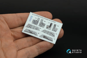 Quinta Studio QD48345 F/A-18B 3D-Printed &amp;amp; coloured Interior on decal paper (Hasegawa) 1/48 – zdjęcie 3