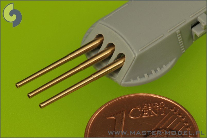 Master SM-700-038 USN 14in/45 (35,6 cm) (12 pièces) - Classes New York (B-34), Nevada (B-36) et Pennsylvania (B-38) - Convient au modèle USS Arizona – image 3