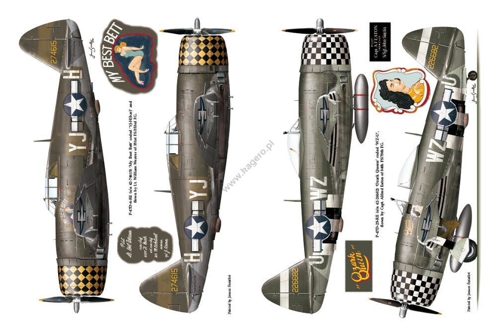 Kagero 12017 Thunderbolts of the US 8th Army Air Force March 1944 – May 1945 EN – image 4