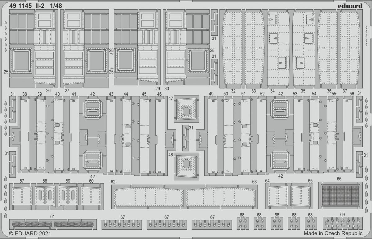 Eduard 491145 Il-2 for ZVEZDA 1/48 – zdjęcie 2