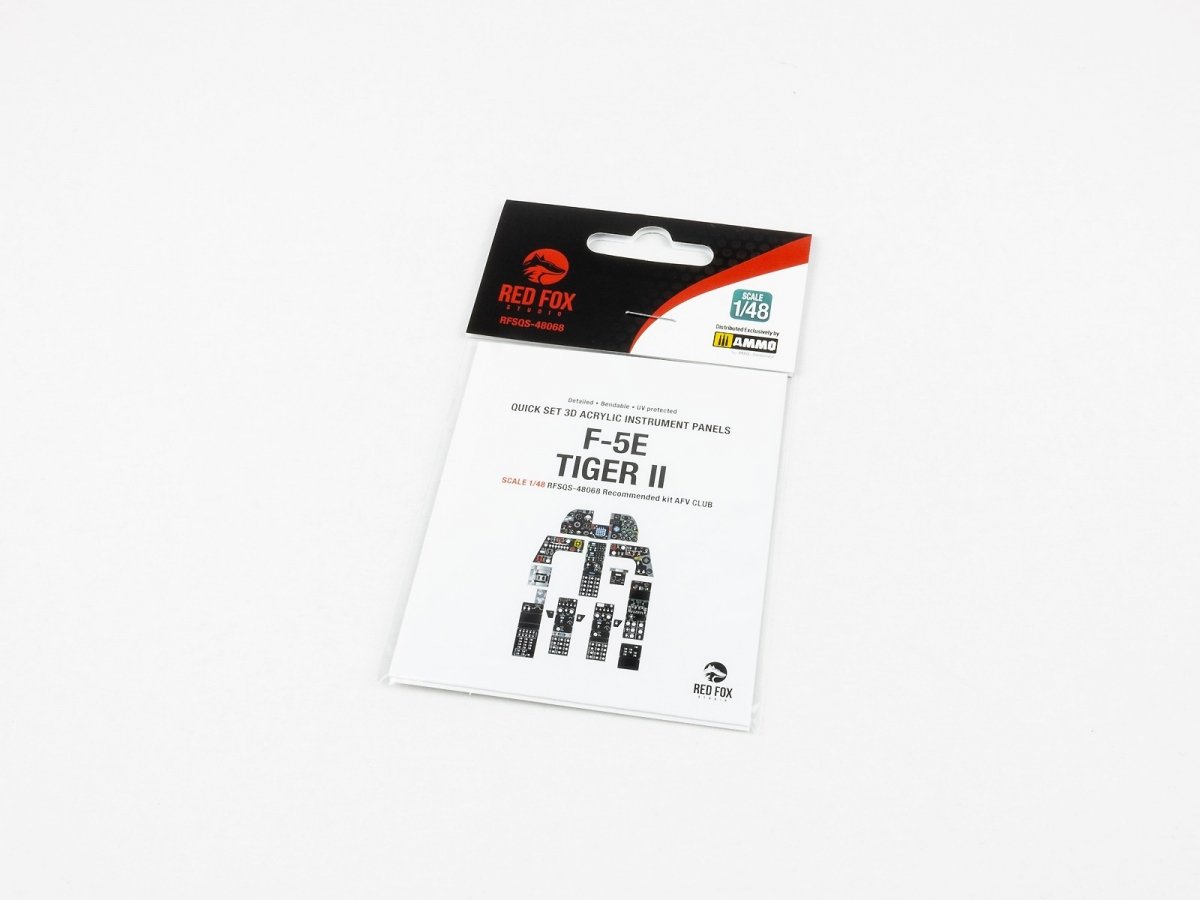 Red Fox Studio QS-48068 F-5E Tiger II AFV Club 1/48 – image 2
