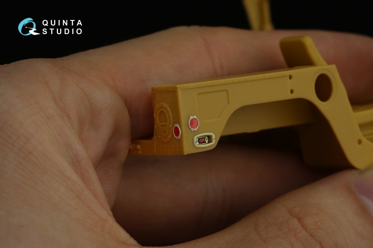 Quinta Studio QD35043 HUMVEE Family 3D-Printed &amp;amp; colored Interior on decal paper (Bronco) 1/35 – image 5