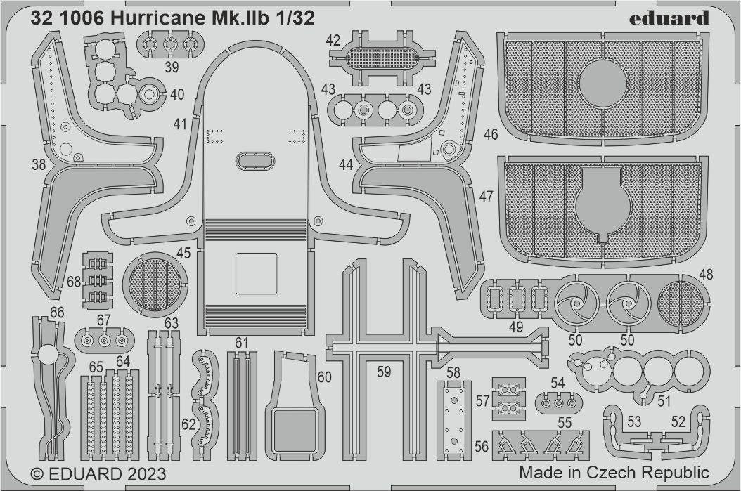 Eduard 321006 Hurricane Mk. IIb REVELL 1/32 – image 2