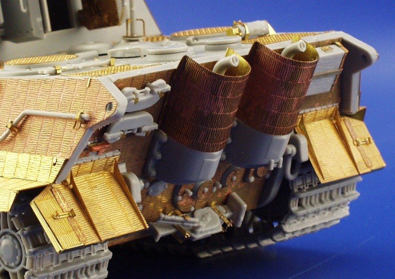 Eduard 35705 Zimmerit Jagdtiger fender 1/35 Dragon – immagine 6