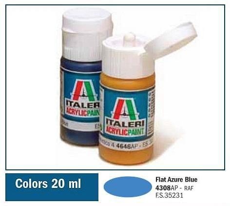 Italeri 4308AP FLAT AZURE BLUE 20ml