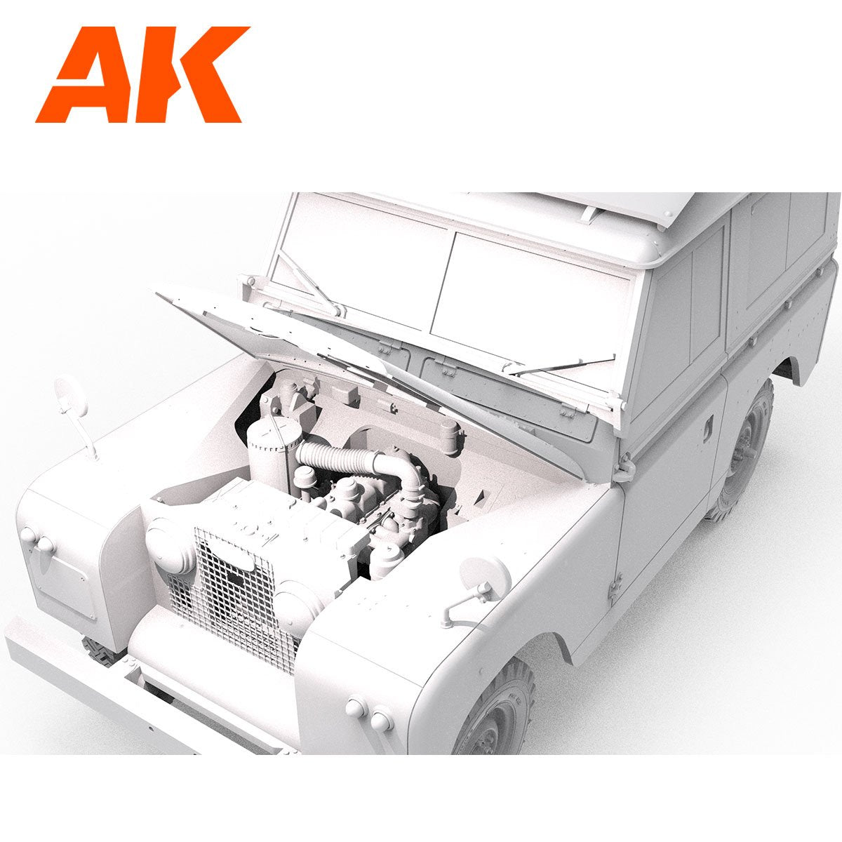 AK Interactive AK35013 LAND ROVER 88 SERIES IIA STATION WAGON 1/35 – immagine 14