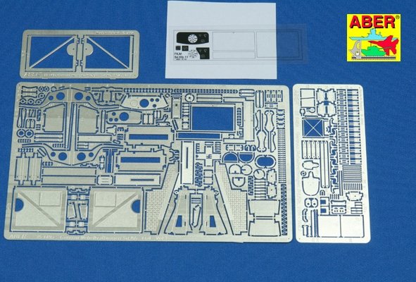 Aber 35149 tracteur semi-chenillé allemand Sd.Kfz 11/4 partie 1 ensemble de base (AFV) (1/35)