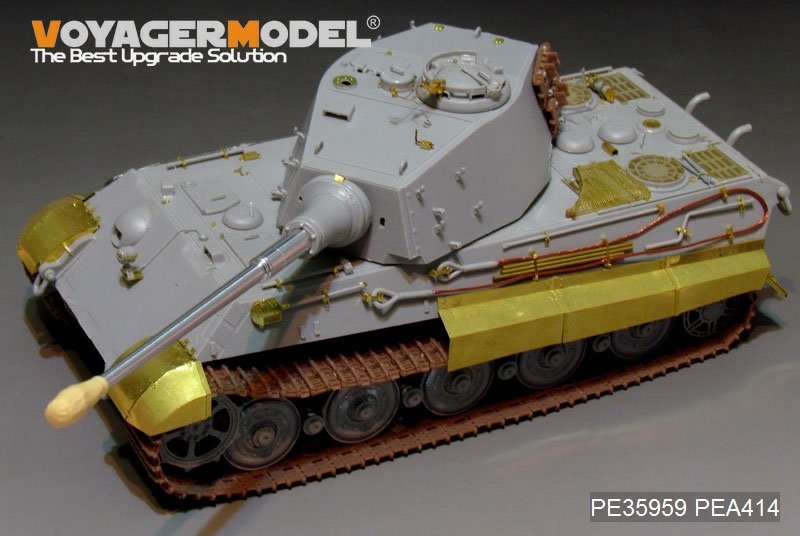 Voyager Model PE35959 WWII German King Tiger (Hensehel Turret) For HOBBYBOSS 84531 1/35 – image 11