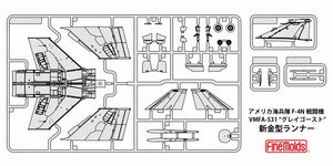 Fine Molds FX04 U.S. Marine Corps Jet Fighter F-4N VMFA-531 "Gray Ghost" 1/72