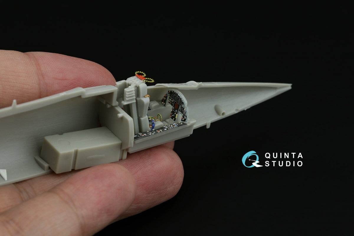 Quinta Studio QD72101 F-104S 3D-Printed &amp;amp; coloured Interior on decal paper (Hasegawa) 1/72 – zdjęcie 11