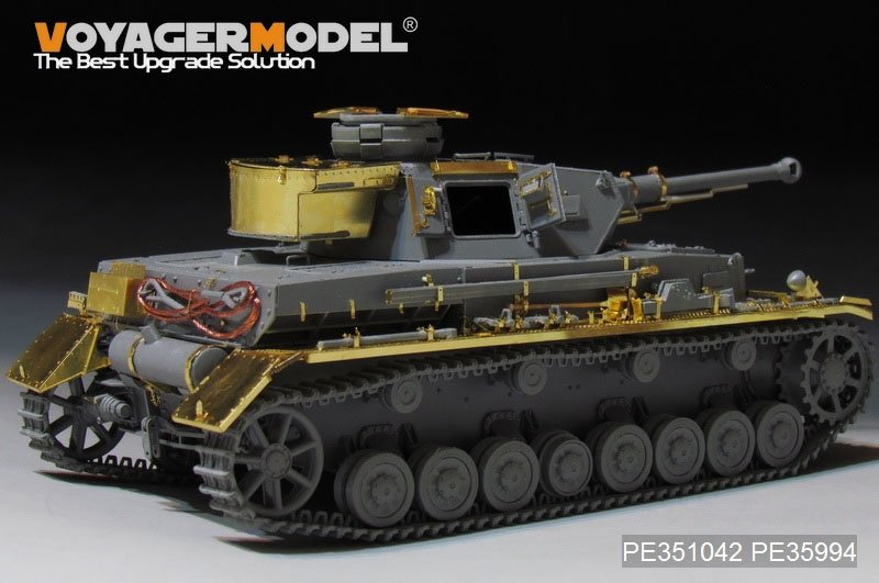 Voyager Model PE351042 WWII German Pz.Kpfw.IV Ausf.F2 Basic For Border BT-003 1/35 – zdjęcie 14