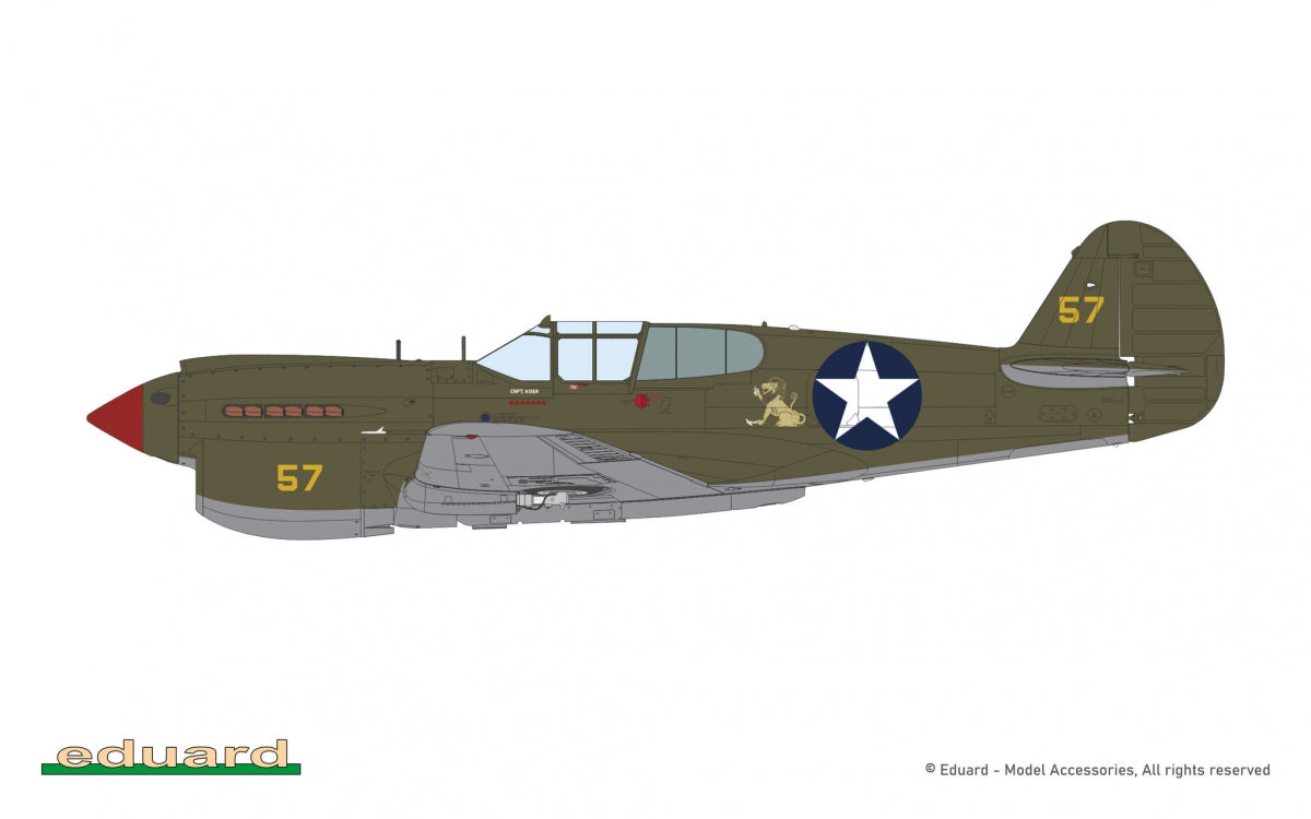 Eduard 11185 Pacific Star P-40E Warhawk - The Limited Edition 1/48 – image 10