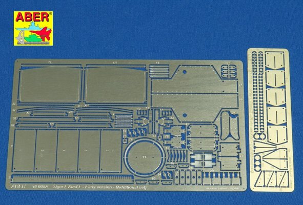 Aber 16008 Tiger I, Ausf.E - Early version - Additional set 1/16
