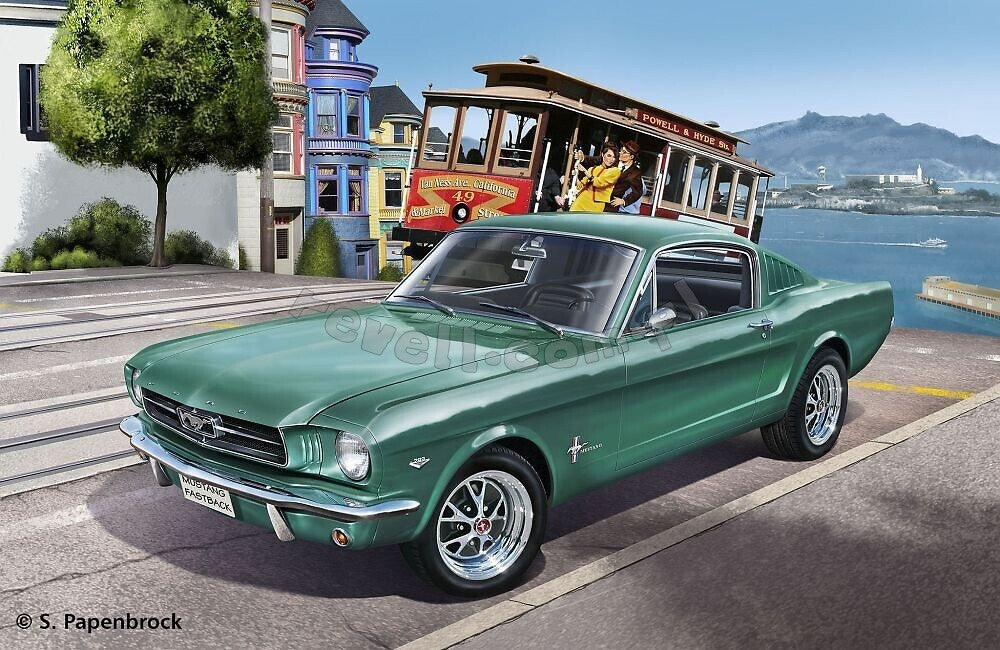 Revell 67065 Ford Mustang 1965 2+2 Fastback Model Set 1/24 – zdjęcie 2