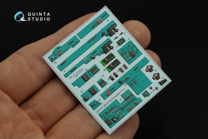 Quinta Studio QD32121 MiG-21UM 3D-Printed &amp;amp; colored Interior on decal paper (Trumpeter) 1/32 – image 10