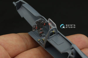 Quinta Studio QD48247 P-39 3D-Printed &amp;amp; coloured Interior on decal paper ( Eduard ) 1/48 – immagine 10