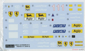 Fujimi 092140 GP-26 Ferrari 641/2 (Mexico GP/France GP) 1/20 – zdjęcie 8