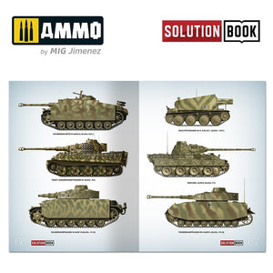 Ammo of Mig 6527 How to Paint WWII German Mid-War Vehicles SOLUTION BOOK 21 (Multilingual Book) – zdjęcie 7