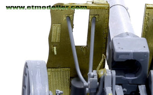 E.T. Model E35-016 WWII German 15cm sIG33 Infantry Gun (For DRAGON 6259/6473) 1/35 – zdjęcie 6