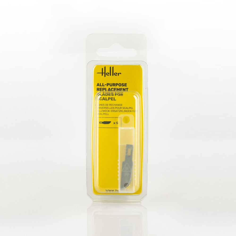 Heller 99007 All-purpose replacement blades for scalpel (5 pieces) – zdjęcie 2