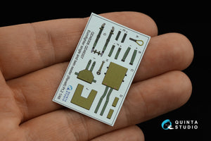 Quinta Studio QD48307 Eurofighter twin seater 3D-Printed coloured Interior on decal paper (Revell) 1/48 – zdjęcie 3