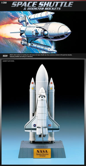Academy 12707 SPACE SHUTTLE W/BOOSTER ROCKETS 1/288 – image 2