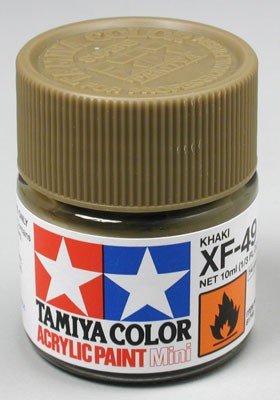 Tamiya XF49 Khaki (81749) Acrylic paint 10ml – immagine 2