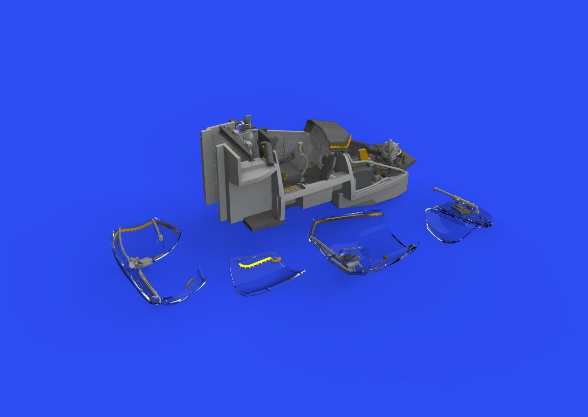 Eduard 648697 Mi-24D cockpit ZVEZDA 1/48 – zdjęcie 2