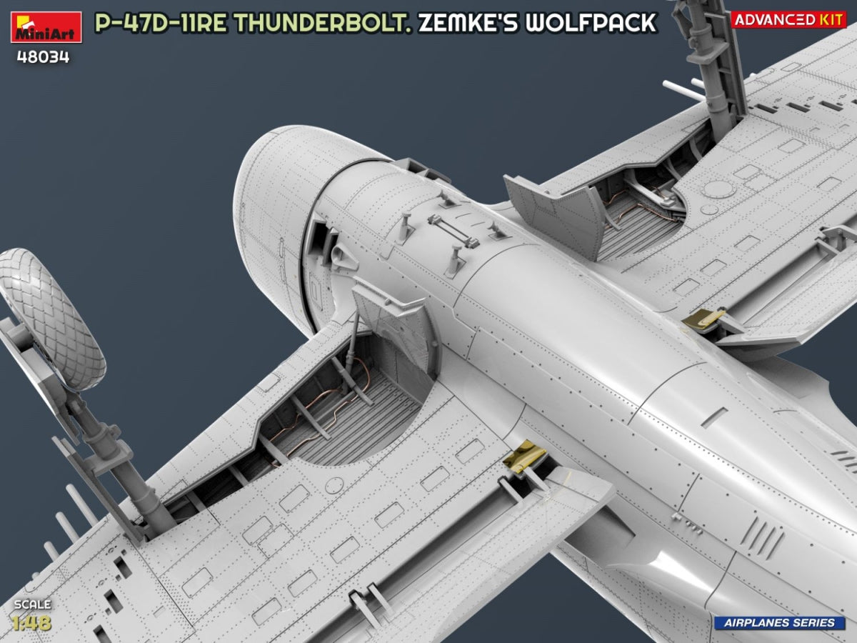 MiniArt 48034 P-47D-11RE Thunderbolt. Zemke&amp;#39;s Wolfpack. Advanced Kit 1/48 – image 13